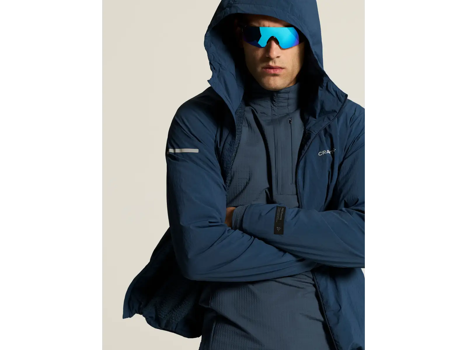 Craft Gain Thermal Midlayer 2 męska bluza niebieska