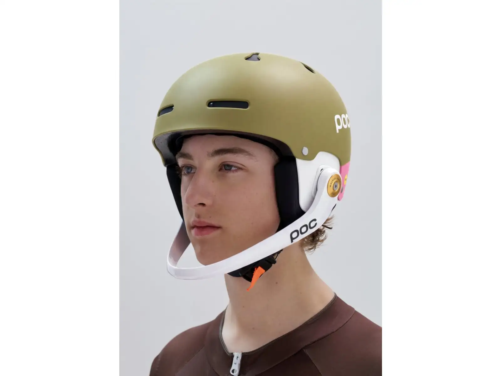 POC Artic SL MIPS kask narciarski Olivine Green Matt/Thulite Pink Matt