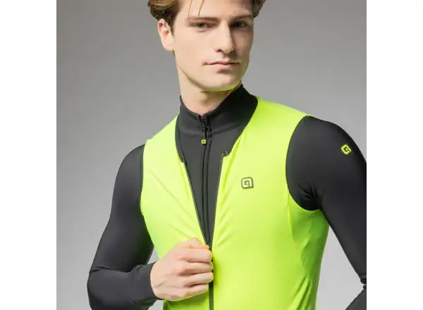 Alé PR-E Thermo 2.0 męska kamizelka rowerowa Fluo Yellow