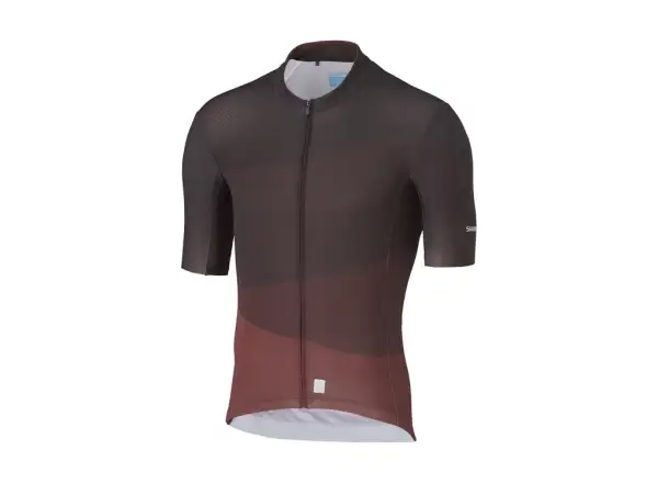 Shimano Breakaway męska koszulka rowerowa burgundowa