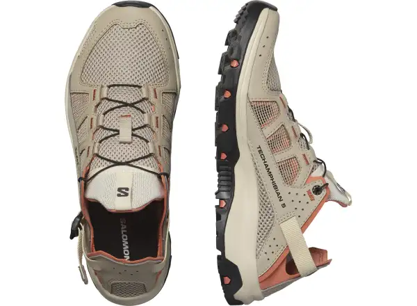 Salomon Techamphibian 5 Biały pieprz/Blady piasek/Żywy koral