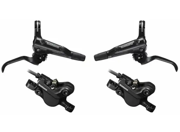 Shimano BL-MT501 + BR-MT500 zestaw przedni i tylny hydrauliczne hamulce tarczowe