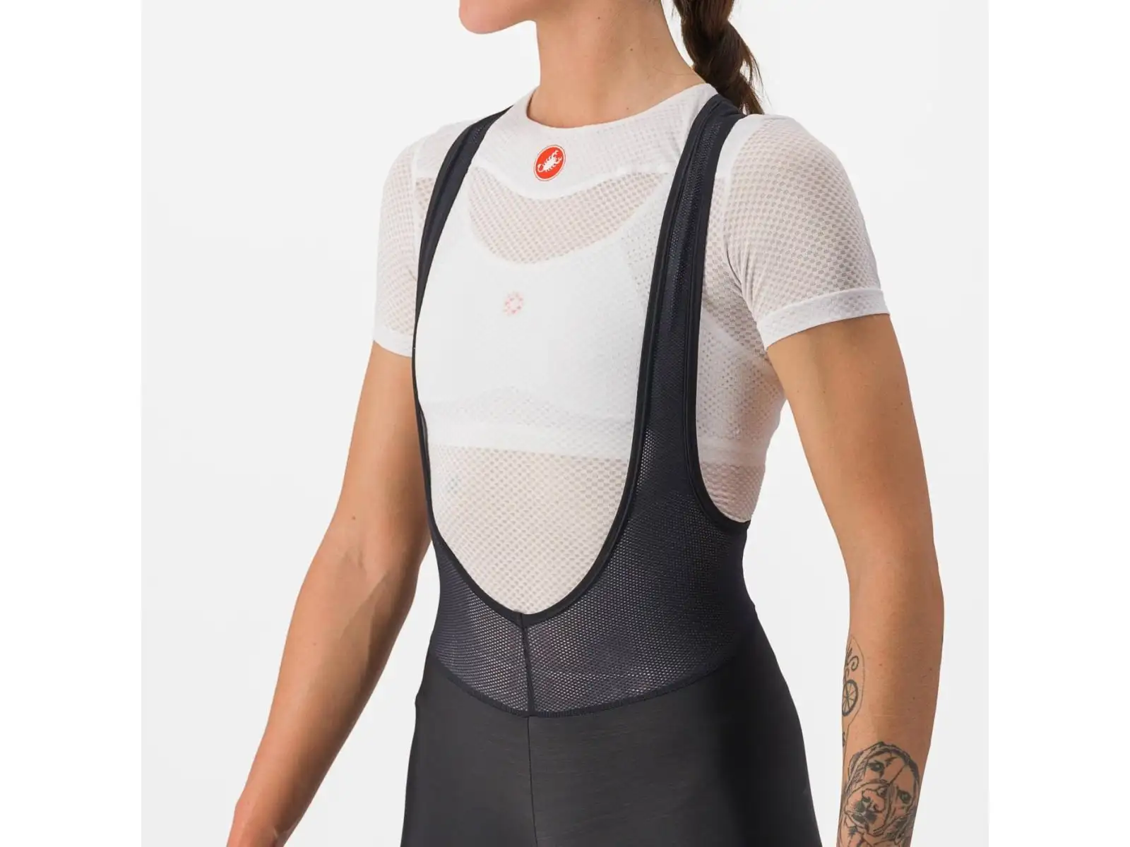 Castelli Entrata W Bibtight damskie spodnie Black