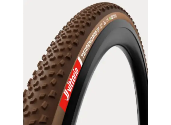 Vittoria Terreno Pro T60 mixed 40-622 opona Gravel Race natural Brown