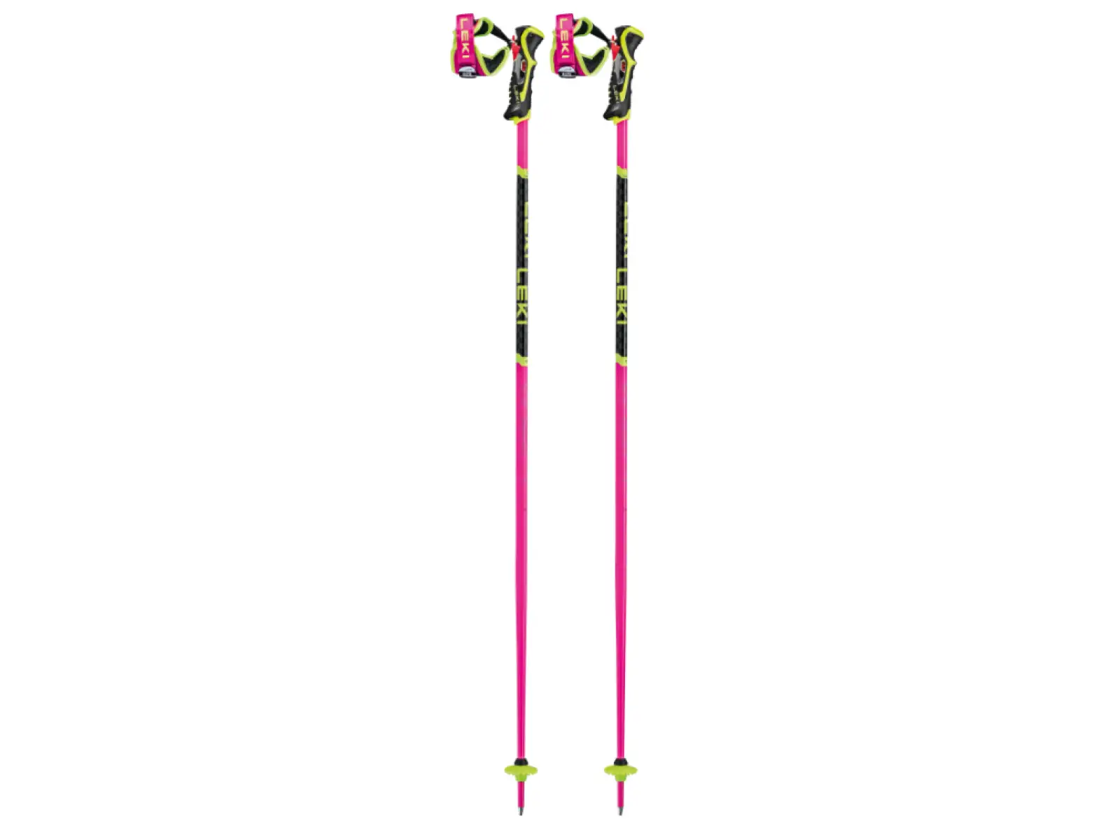 Leki WCR TBS SL 3D kijki zjazdowe Neonpink/Black/Neonyellow