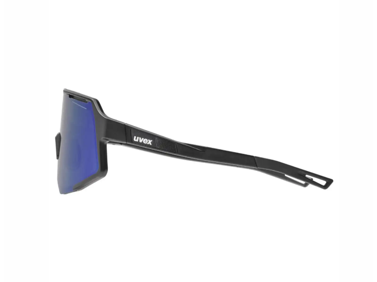 Uvex Sequenze okulary rowerowe Black matt/Mirror Green
