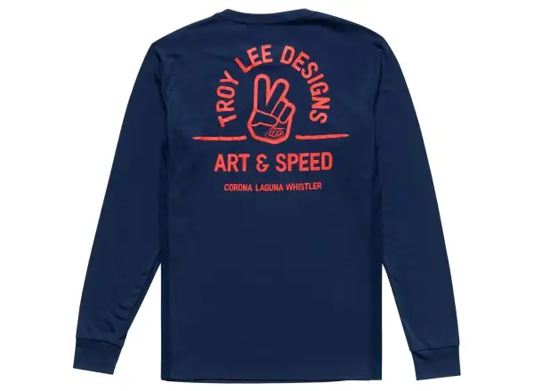 Troy Lee Designs Skyline Ride Tee męska koszulka z długim rękawem Locals Midnight