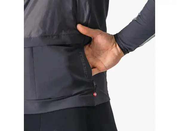 Castelli Unlimited Puffy męska kurtka Defender Green/Dark Grey