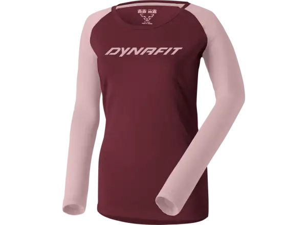 Dynafit 24/7 damska koszulka z długim rękawem Burgundy