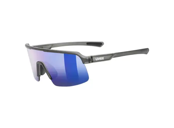 Uvex Dyrt JR. okulary dziecięce Smoke Matt/Mirror Blue