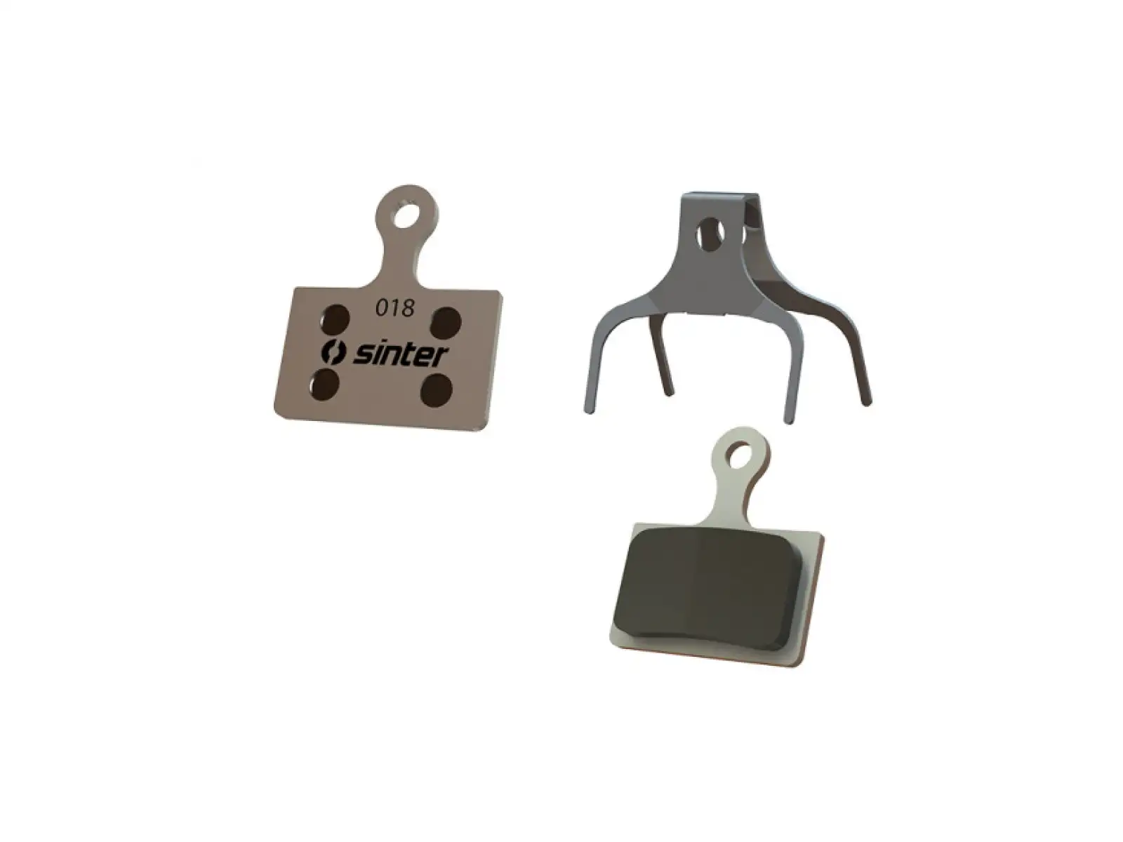 Sinter Shimano K Type klocki hamulcowe polimer niebieska