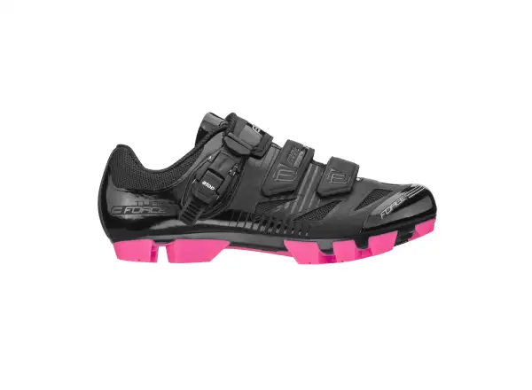 Force MTB Turbo lady damskie buty rowerowe czarne/różowe