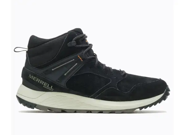 Merrell Wildwood Sneaker Boot MID WP męskie obuwie turystyczne Black
