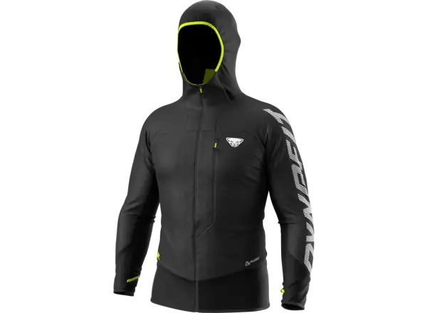 Dynafit DNA Polartec Alpha męska kurtka Black Out/Neon Yellow