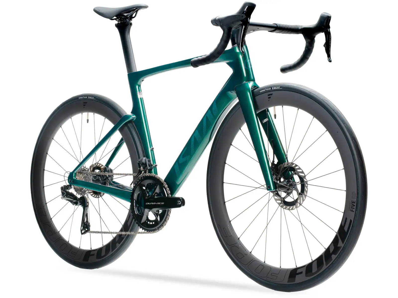 Isaac Meson 105 Di2 rower szosowy Jade Green