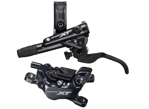 Shimano XT BR-M8120 hamulec tarczowy przedni - klocki N04C z chłodzeniem