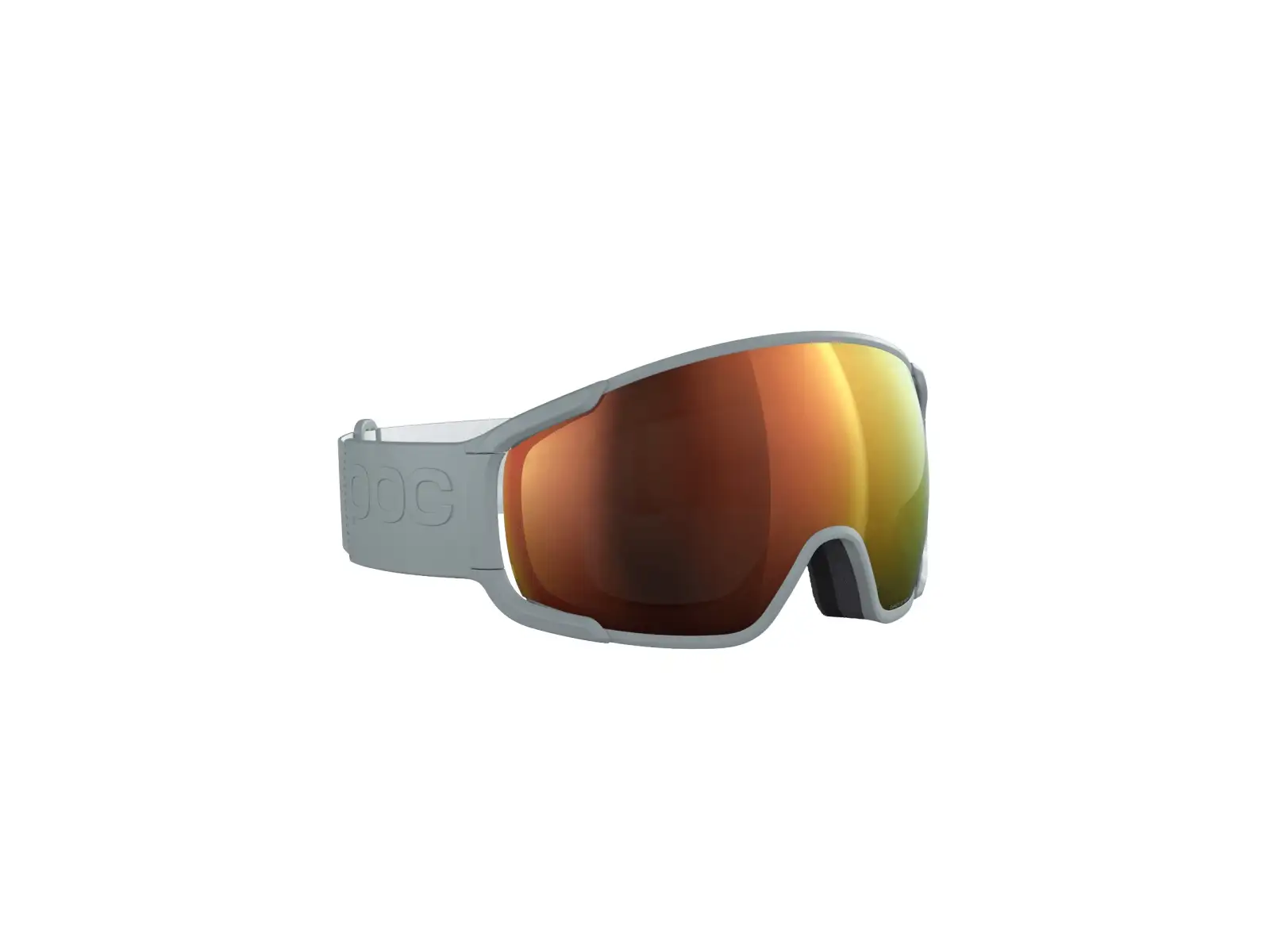 POC Zonula gogle narciarskie Granite Grey/Partly Sunny Orange