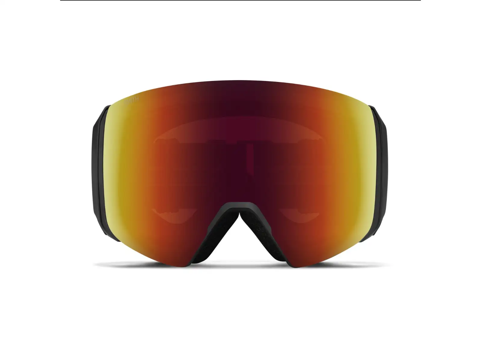 Smith 4D Mag XL gogle narciarskie Black / ChromaPop Sun Red Mirror (2 szyby)