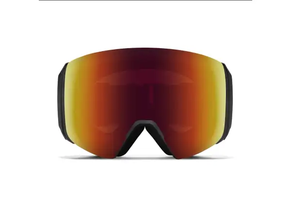 Smith 4D Mag XL gogle narciarskie Black / ChromaPop Sun Red Mirror (2 szyby)