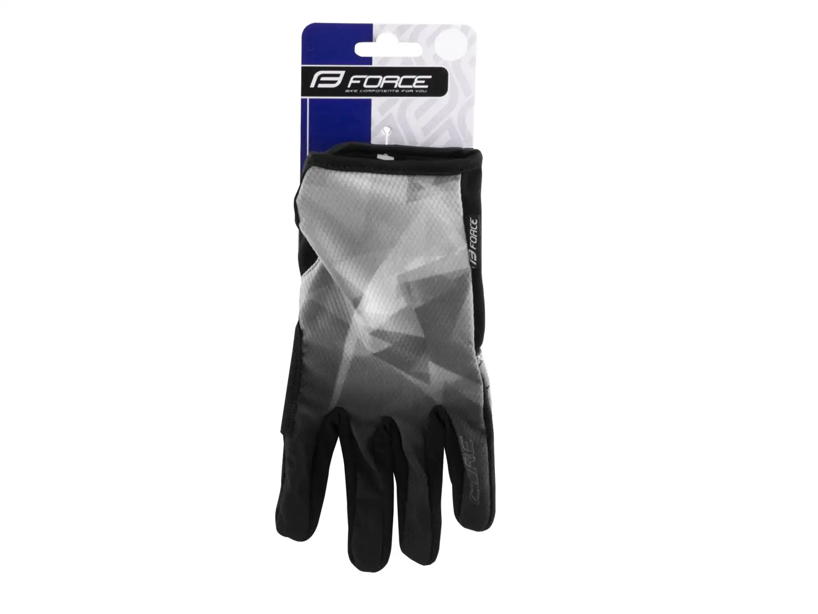 Force Core unisex MTB rękawiczki szara