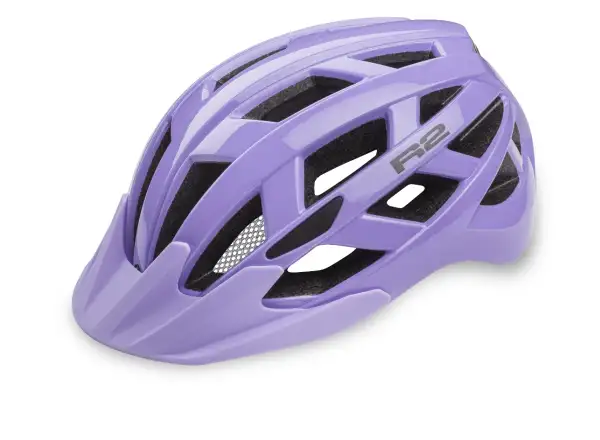 R2 Lumen Junior dziecięcy kask lawendowy