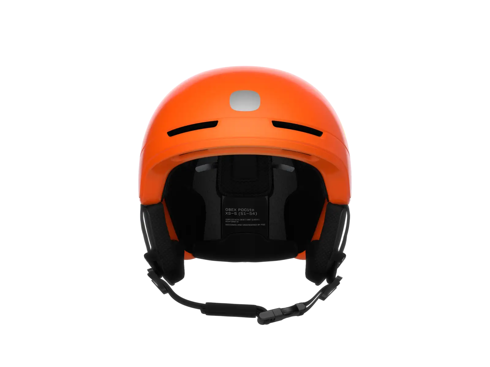 POC POCito Obex MIPS dziecięcy kask narciarski Fluorescent Orange