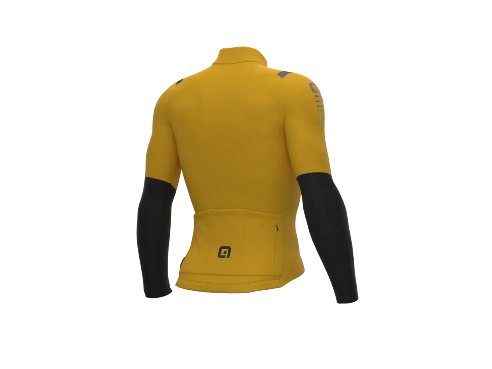 Alé R-EV1 Warm Race 2.0 męska zimowa koszulka z długim rękawem yellow