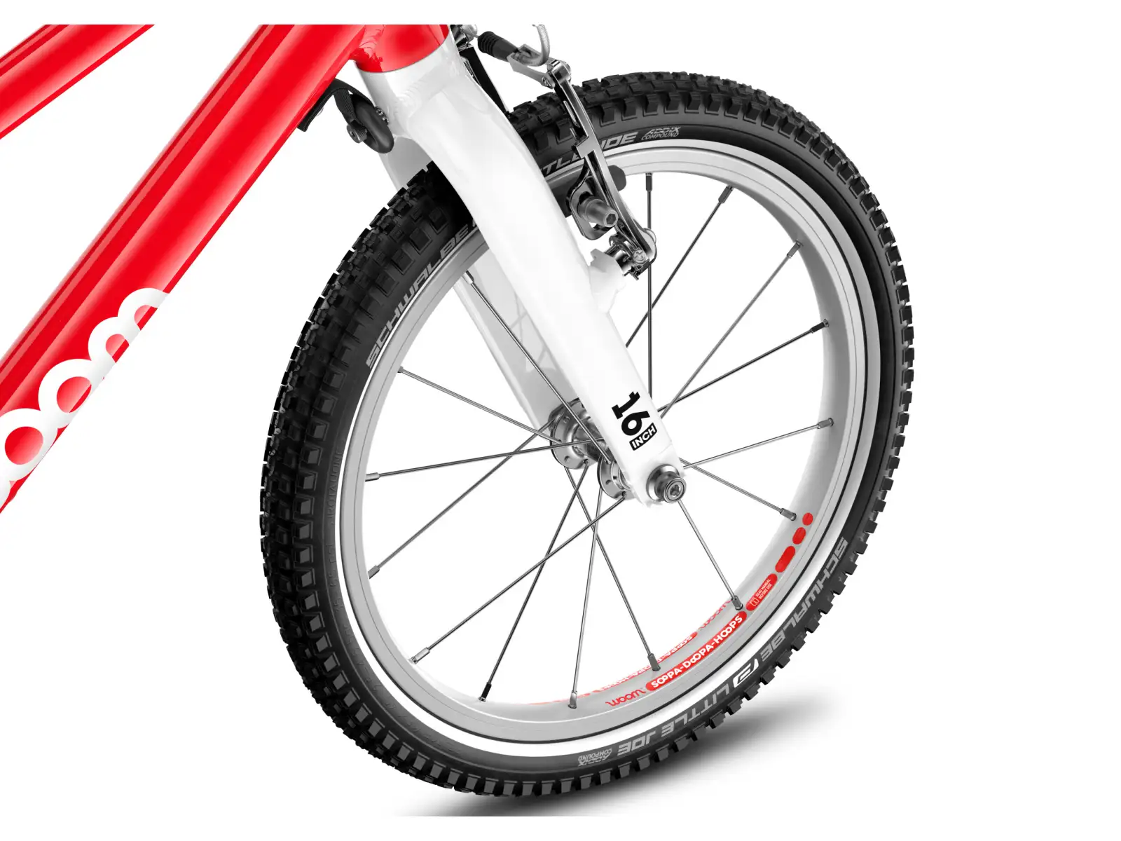 Woom GO 3 rower dziecięcy 16" Red