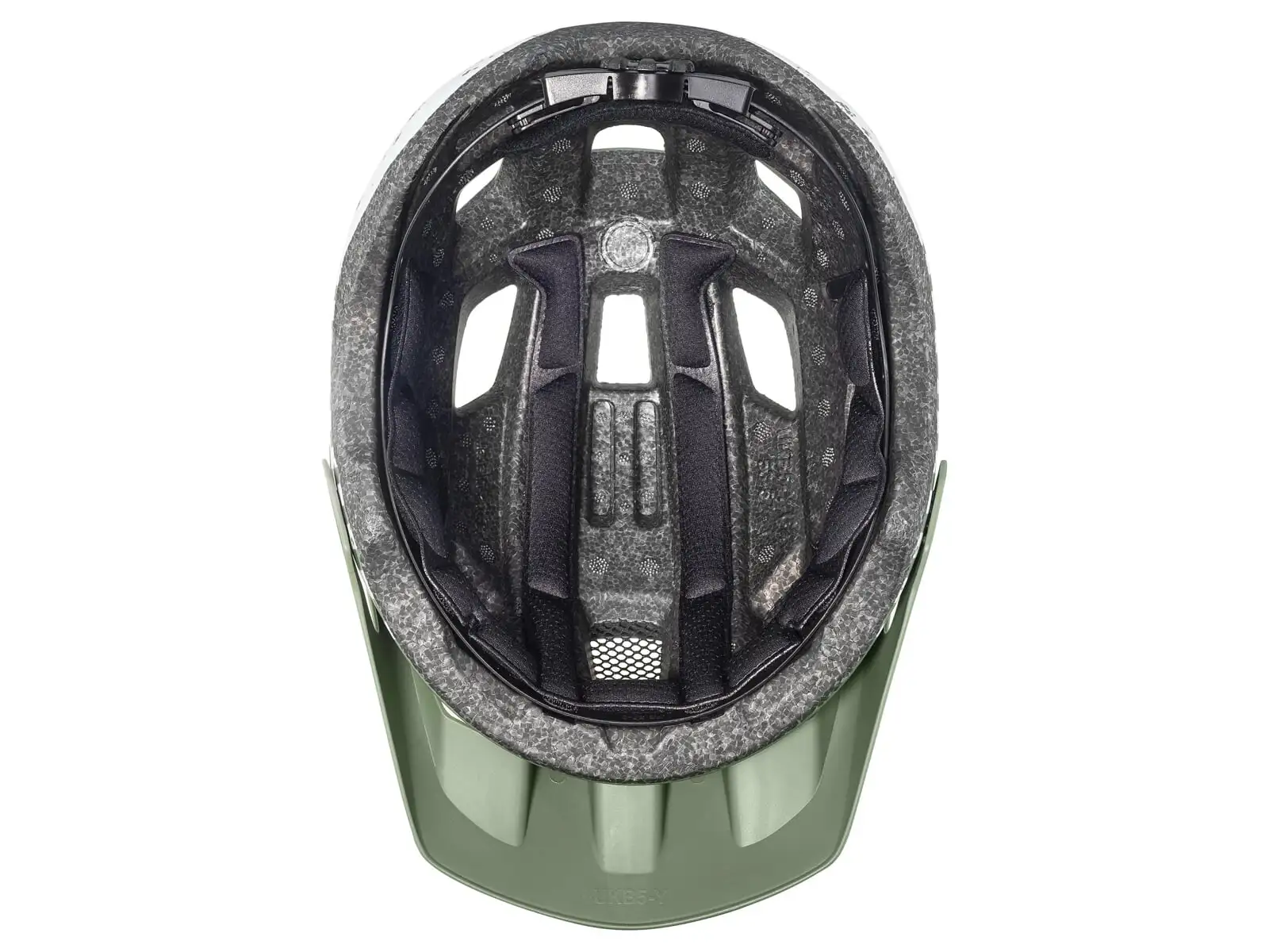 Uvex Access kask Moss Green/White Matt