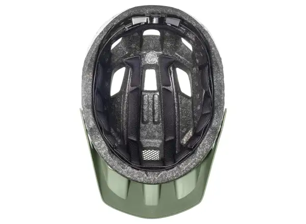Uvex Access kask Moss Green/White Matt