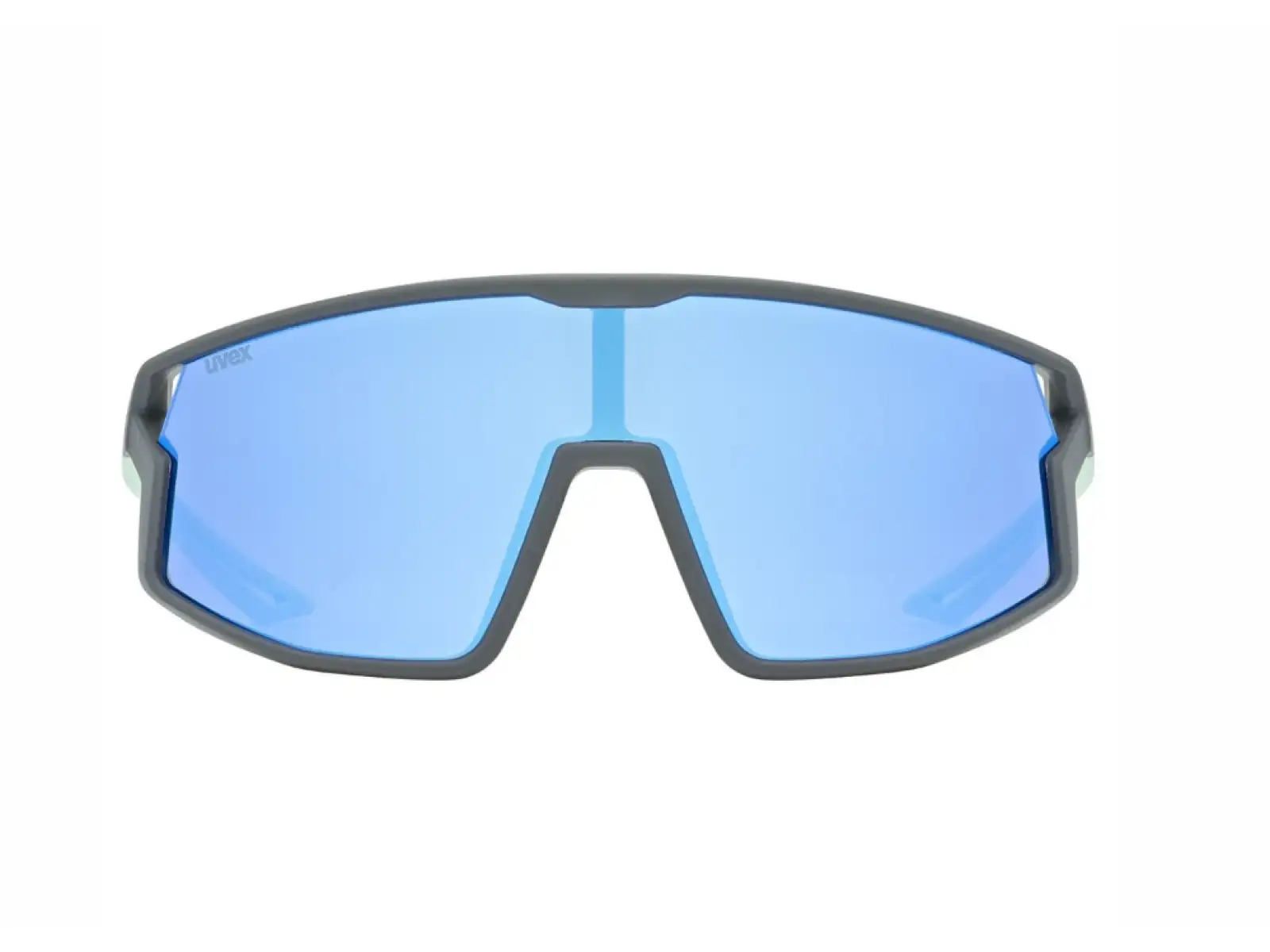 Uvex Skyryse JR. dziecięce okulary Grey/Green Matt/Mirror Blue