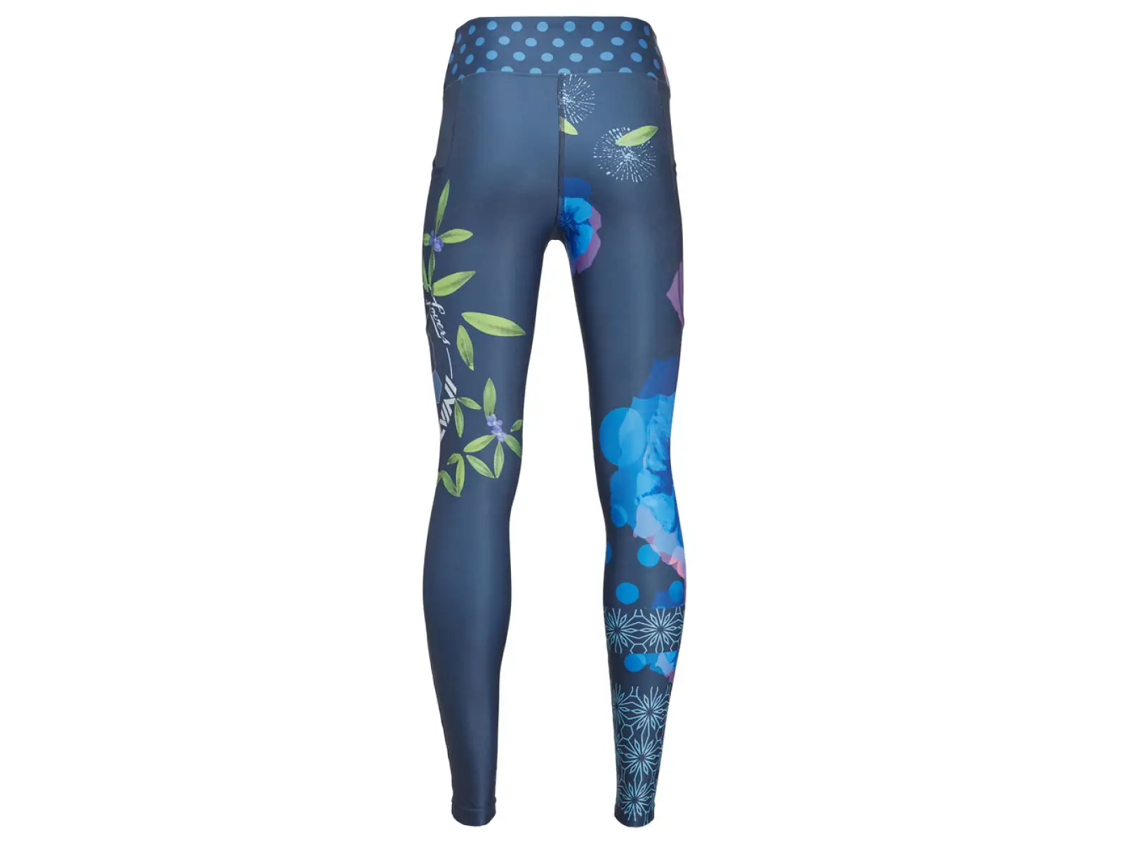 Silvini Veniana damskie ocieplane leginsy Navy/Blue