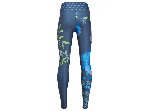 Silvini Veniana damskie ocieplane leginsy Navy/Blue