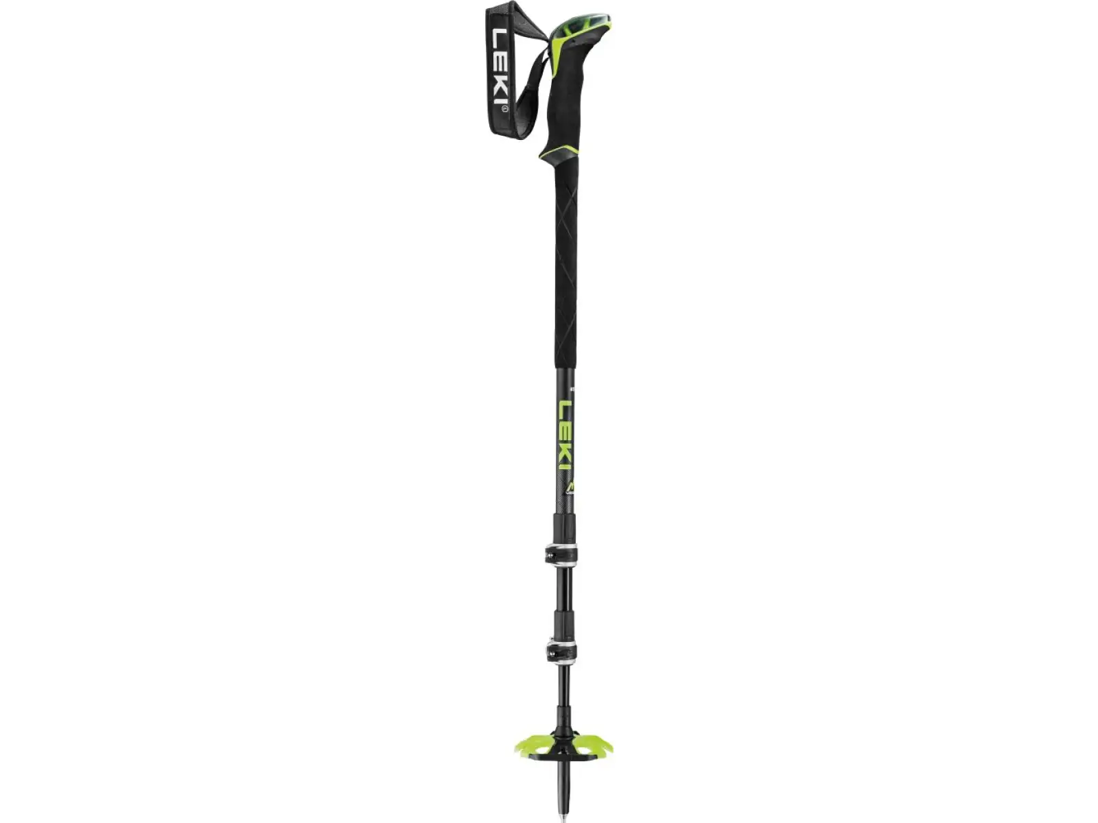 Leki Guide 3 kije skialpinistyczne Black/Neon yellow/Dark anthracite