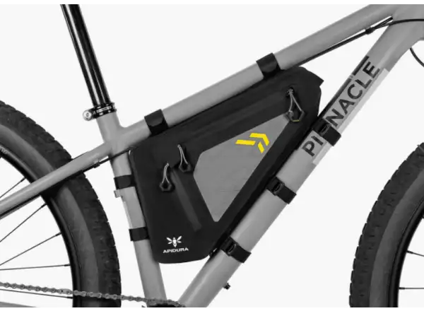 Apidura Backcountry torba do ramy 2,5 l czarna/szara