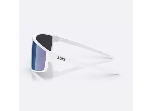 Bliz P002 okulary przeciwsłoneczne Matte White/Smoke Blue Multi