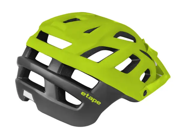 Etape Tomcat kask limonkowy/czarny matowy