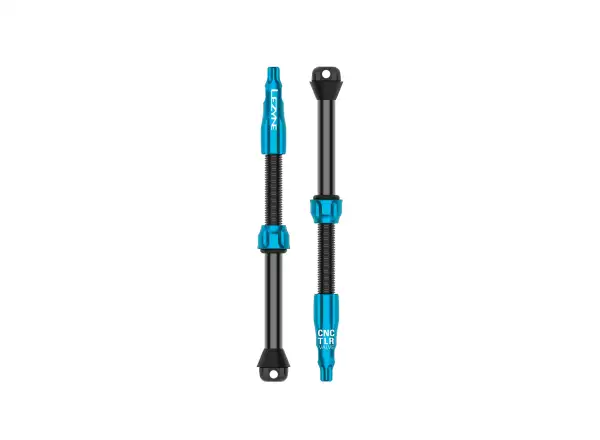 Lezyne CNC Pro wentyle bezdętkowe 80mm Blue
