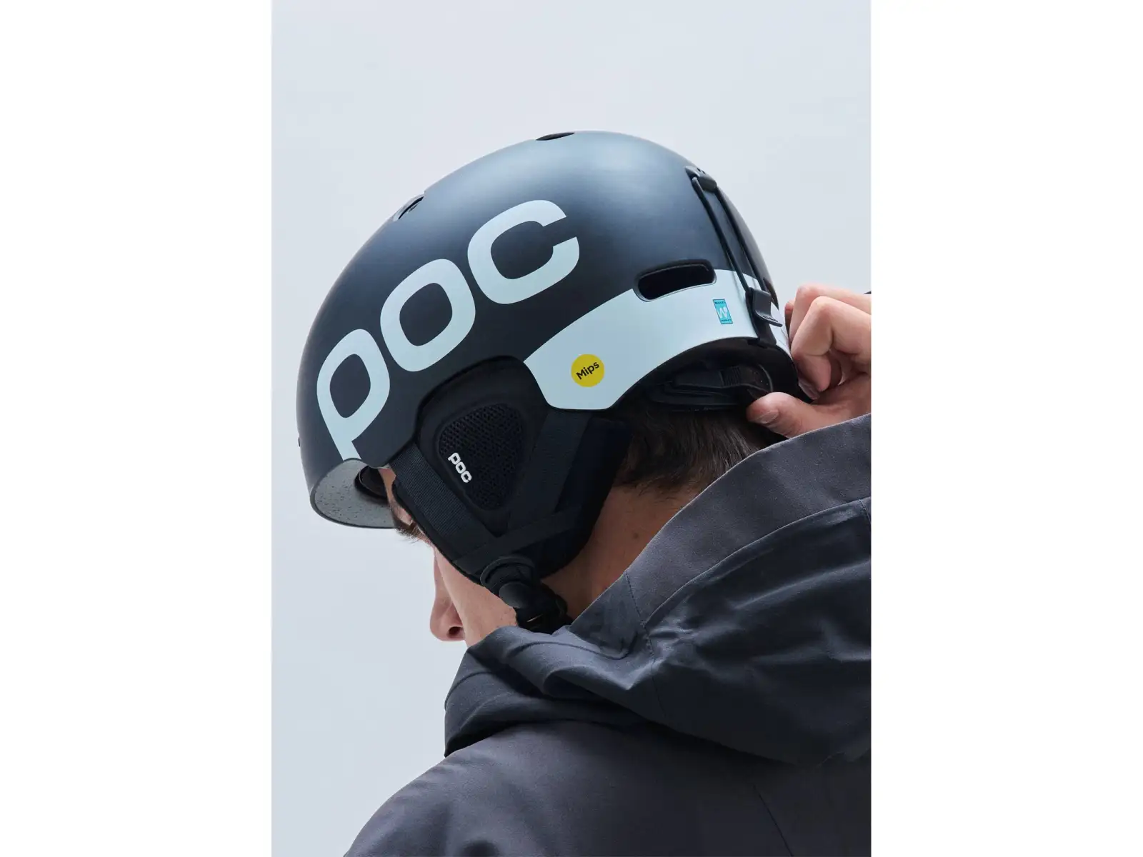 POC Auric Cut BC MIPS kask narciarski Uranium Black Matt