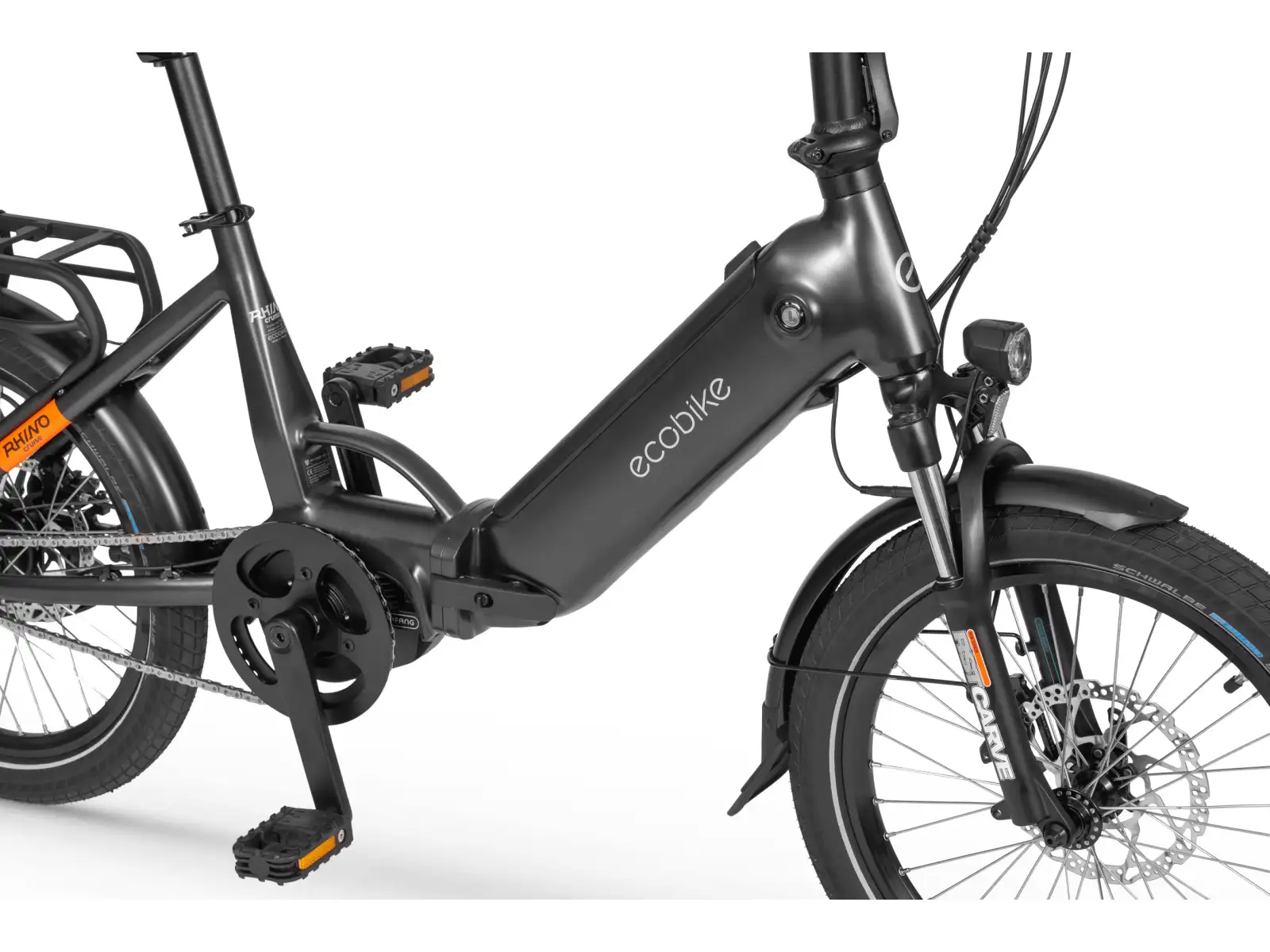 Ecobike Rhino Cruise 630 Wh Black składany rower elektryczny