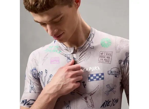 Endura Pro SL męska koszulka z krótkim rękawem Titanium