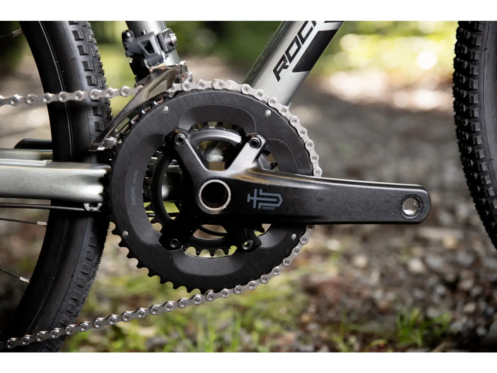 Rock Machine Lukk 40 gravel rower Gloss Granite Green