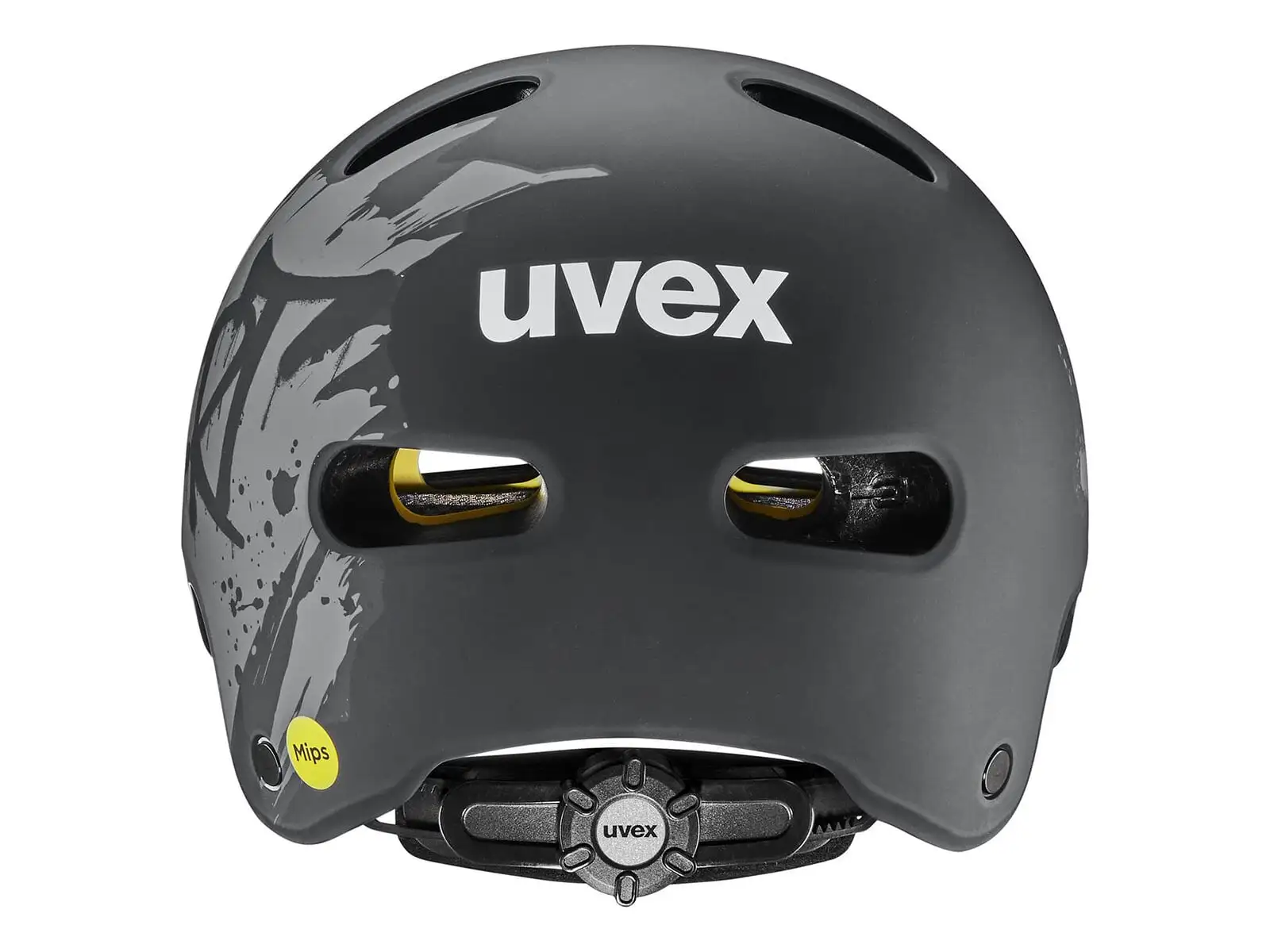 Uvex Kid 4 Style Mips kask dziecięcy Dirt Black Matt