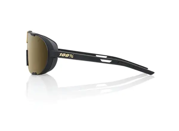 100% Westcraft okulary rowerowe Soft Tact Black/Soft Gold Mirror Lens