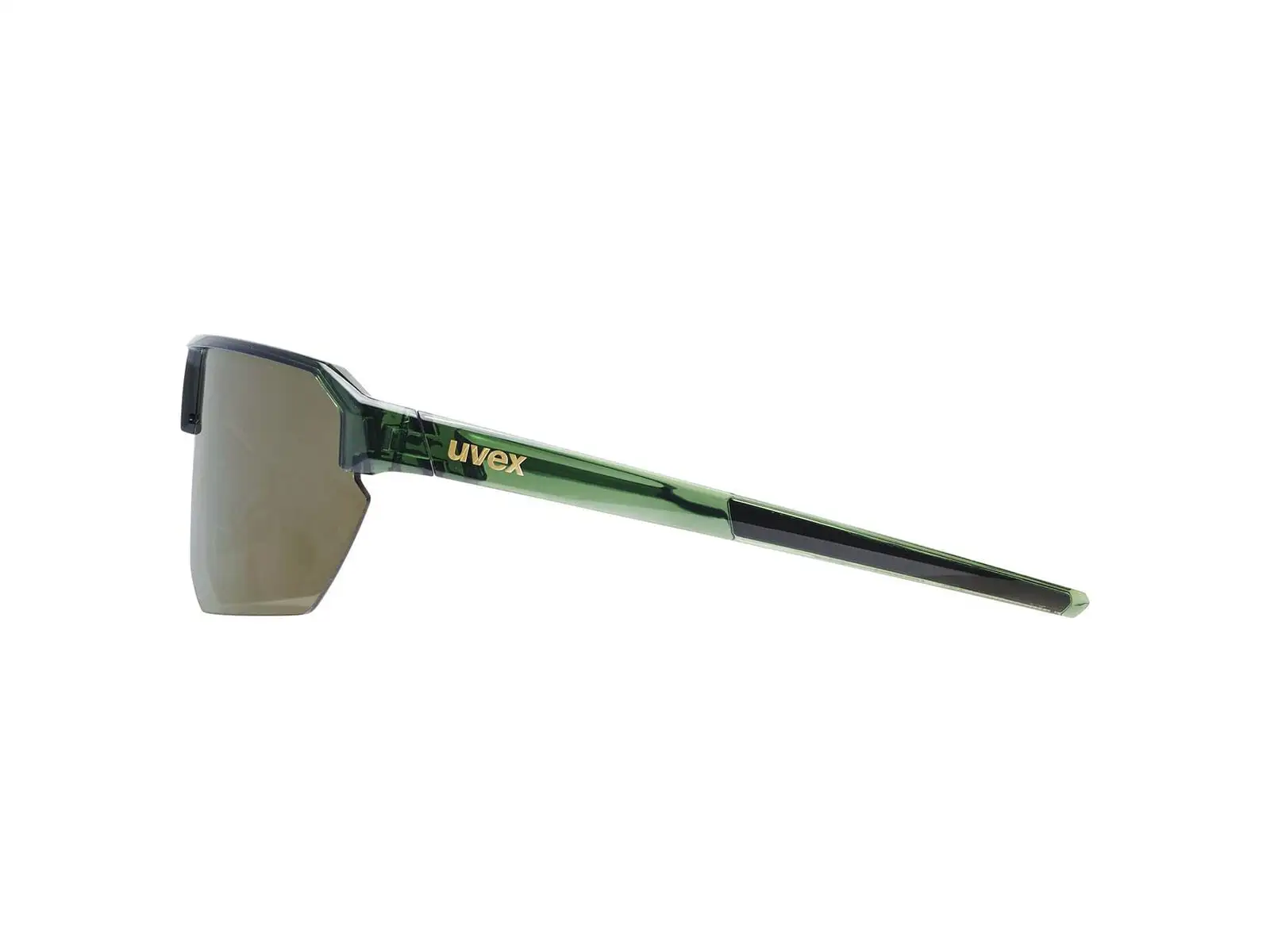 Uvex Vectiv Set okulary przeciwsłoneczne Olive Transparent/Mirror Gold