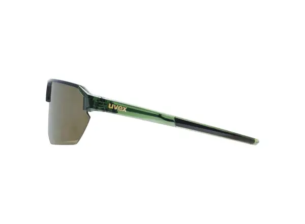 Uvex Vectiv Set okulary przeciwsłoneczne Olive Transparent/Mirror Gold