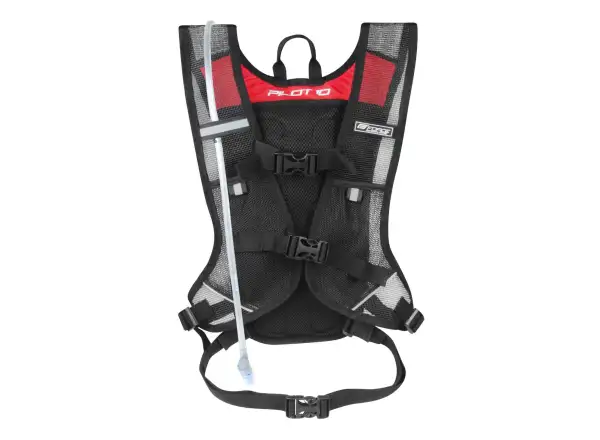 Force Pilot Plus plecak 10+2 l rezerwuar czarna/czerwona