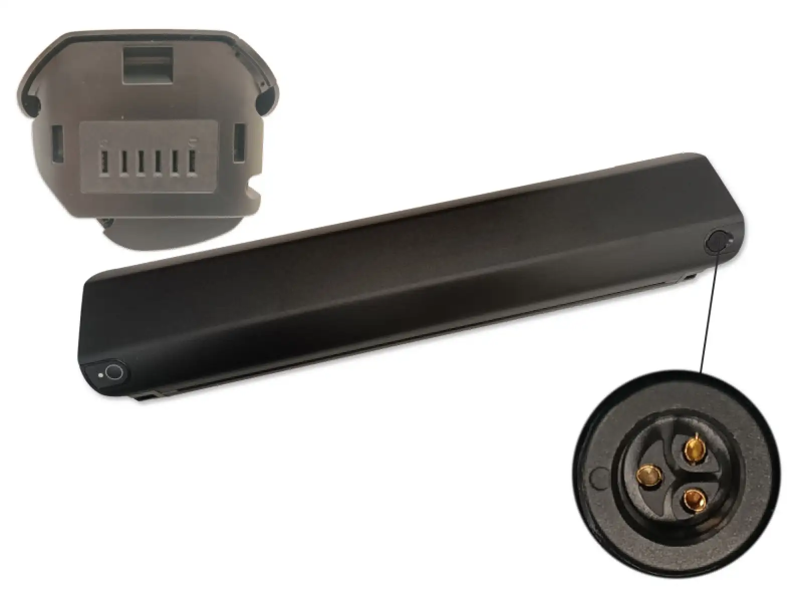Crussis bateria LG Li-ion 36V - 25 Ah / 900 Wh, w pełni zintegrowana, czarna, MY25 PP