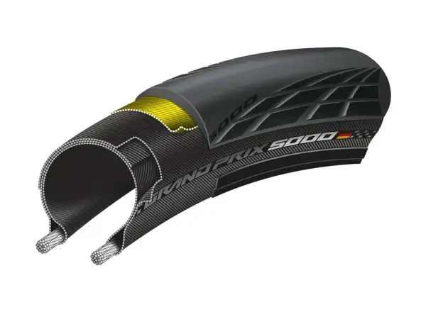 Continental GrandPrix 5000 S TR opona szosowa kevlar czarna 32-622