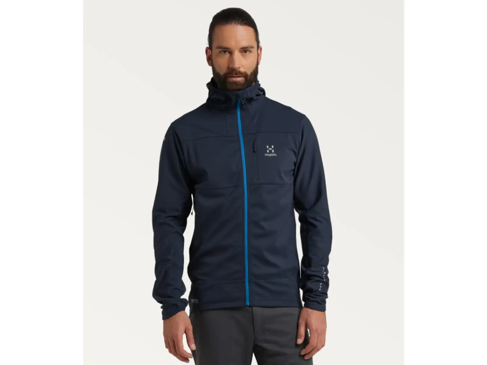 Haglöfs L.I.M Hybrid Softshell męska kurtka niebieska